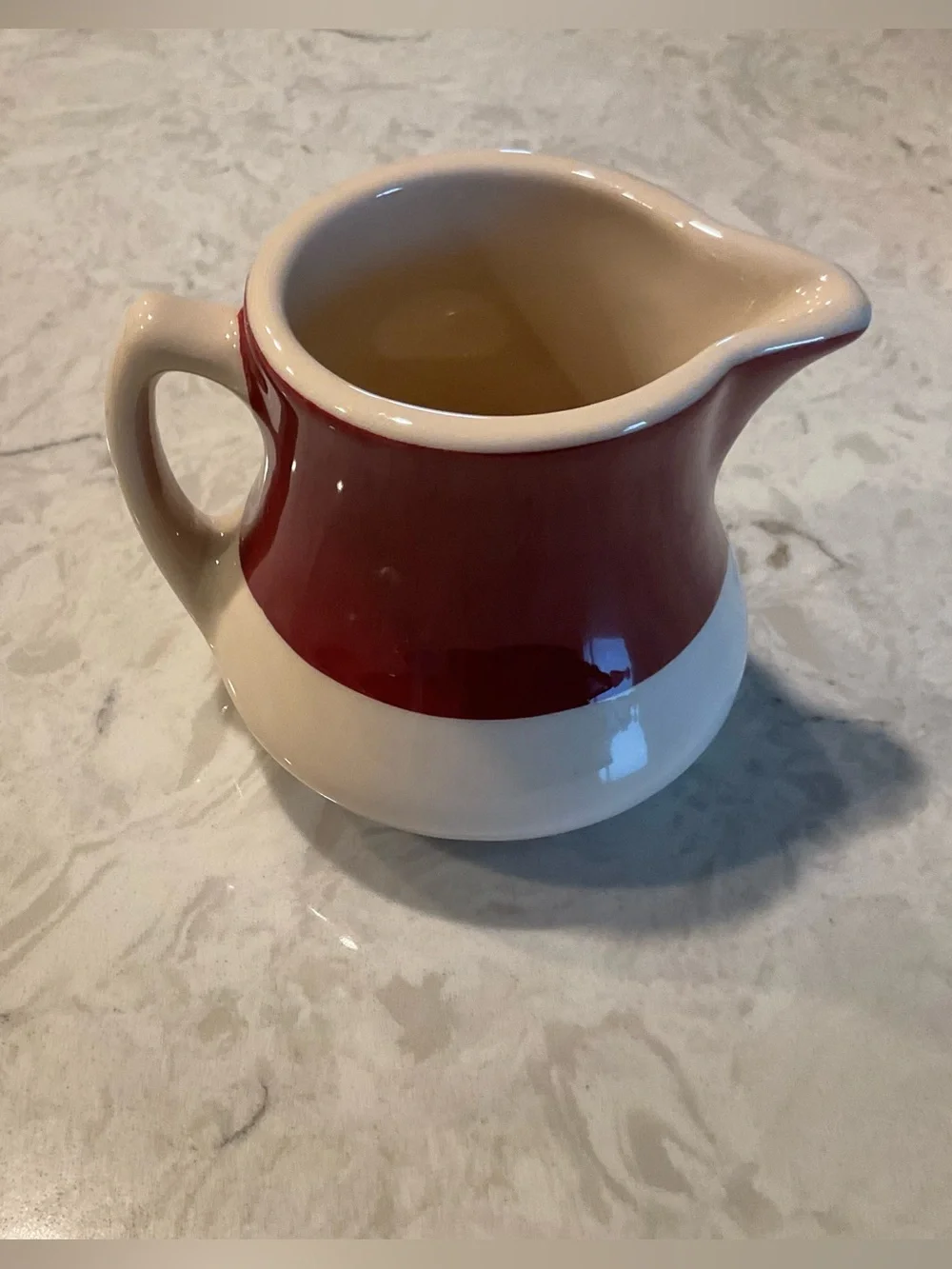 Jackson China Vintage 1930s-40s Restaurantware Creamer & Syrup Pitcher Set